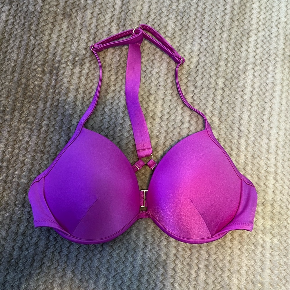 Victoria’s Secret Shine Strap Push-Up Bikini Top